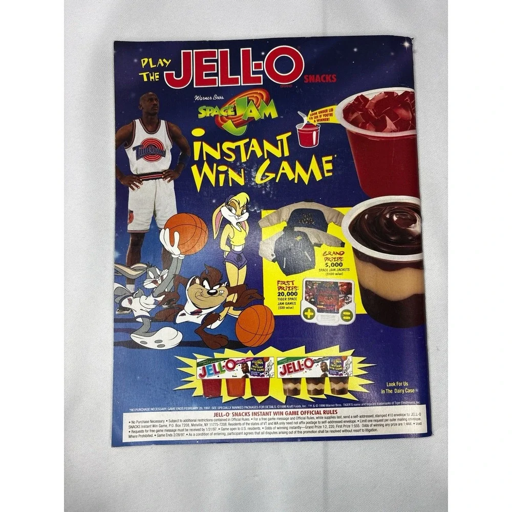 Sports Illustrated for Kids Magazine Jan 1997 Space Jam Collector's Edition